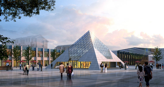 阿克苏金字塔网架